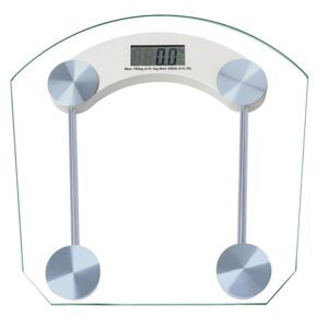 Verk Group Elektronická váha do koupelny s LCD displejem, 180 kg