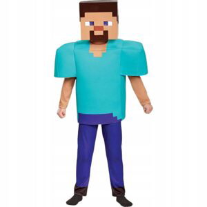 bHome Dětský kostým Minecraft Steve 104-116 S