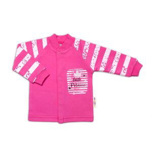 Baby Nellys Bavlněná košilka Sweet Little Princess, růžová, vel. 56 - 56 (1-2m)