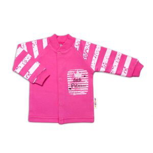 Baby Nellys Bavlněná košilka Sweet Little Princess, růžová, vel. 56 - 74 (6-9m)