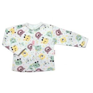 Baby Nellys Kojenecká košilka, New Teddy, neutrální barva, vel. 62
