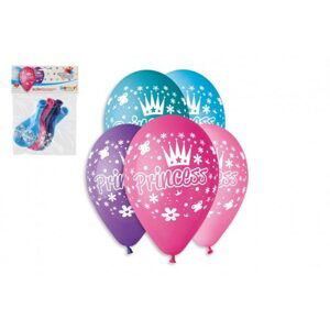 Smart Balloons Balonek/Balonky nafukovací princezny 12'' průměr 30cm 5ks v sáčku