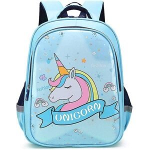 Distribuce Nellys Školní batoh, aktovka Unicorn - sv. modrý