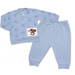 Baby Little Star Tepláková souprava Koala 2D, bavlna, modrá - 74-80 (9-12m)
