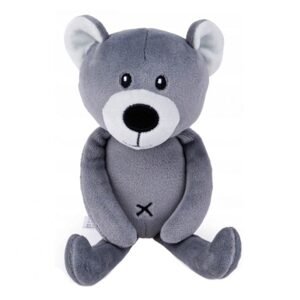 BalibaZoo Dětská plyšová hračka/mazlíček Medvídek, 19cm, šedý