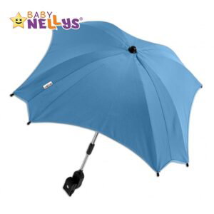 Baby Nellys Slunečník, deštník do kočárku Baby Nellys ® - modrý