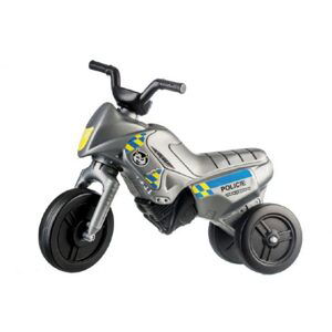 Teddies Odrážedlo Enduro Yupee Policie malé plast výška sedadla 26cm nosnost do 25kg 12m+