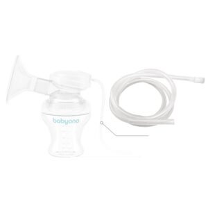 BabyOno Náhradní díl - silikonová hadička s konektorem na odsávačku mateřského mléka Compact Plus