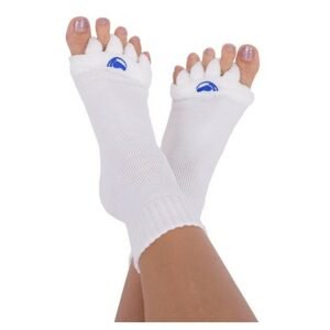 Adjustační ponožky White - M (vel. 39-42)