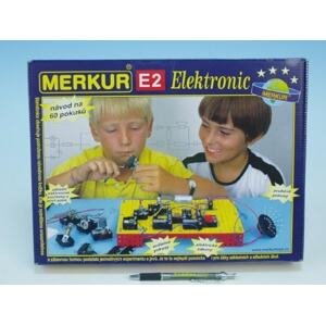 Merkur Toys Stavebnice MERKUR E2 elektronic v krabici