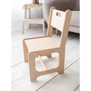 Woodisio Židle SIMO - Přírodní dřevo