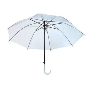 Automatický skládací deštník - průhledný