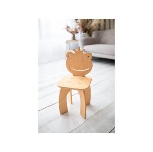 Woodisio Židle ANIMAL - Transparentní matný lak -