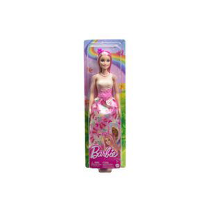 Barbie Pohádková princezna - růžová HRR08