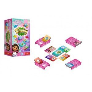 Trefl Hra Šťastná Gabby/Gabby´s Dollhouse společenská hra v krabici 14,5x26x10cm