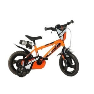 DINO Bikes Dětské kolo Dino Bikes R88 412UL 12" oranžové