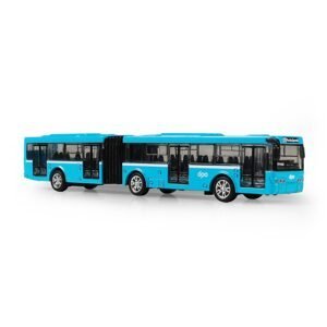 RAPPA Kovový kloubový autobus DPO Ostrava modrý 18 cm