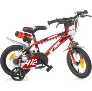 DINO Bikes - Dětské kolo 12" 412US -06 červené
