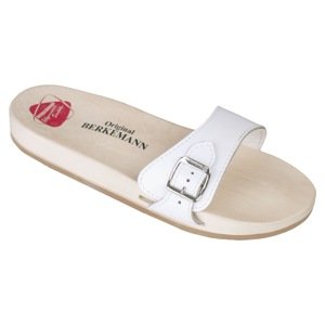 ORIGINAL SANDAL dřeváky unisex bílé 00100-100 Berkemann Velikost: 36 a1/3 (3,5)