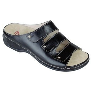 FRANZISKA zdravotní pantofle dámská černá01007-903 Berkemann Velikost: 37,5 (4,5)