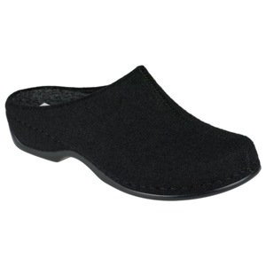 FLORINA  01025-958 domácí filcová obuv dámská černá Berkemann Velikost: 39,5 (6)