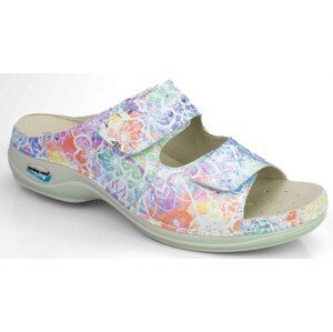 VIENA dámská pantofle certifikovaná pratelná barevná fantazie WG8F16 Nursing Care Velikost: 35