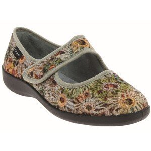Tankini dámská obuv bronzová s květy Fargeot/PodoWell Velikost: 38
