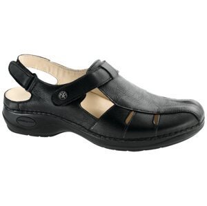MARTINICA zdravotní sandál s plnou špicí dámský černý C1211 Nursing Care Velikost: 40