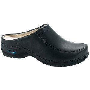 PARIS pracovní kožená pratelná obuv s certifikací unisex bez pásku černá WG411 Nursing Care Velikost: 36