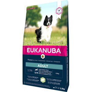 Eukanuba Adult Small & Medium Lamb 2,5kg