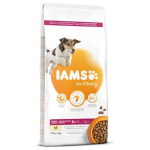 IAMS Dog Senior Small & Medium Chicken 12kg