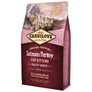 Carnilove Salmon and Turkey Kittens – Healthy Growth 2kg