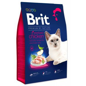 Brit Premium by Nature Cat Sterilized Chicken 8kg
