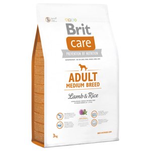 Brit Care Adult Medium Breed Lamb & Rice 3kg