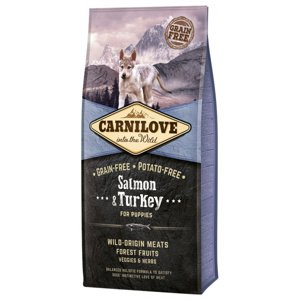 Carnilove Salmon & Turkey for puppies 12kg