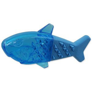 Chladící žralok Dog Fantasy modrý 18cm
