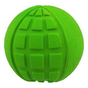 Hračka Dog Fantasy Latex míč 7cm zelená