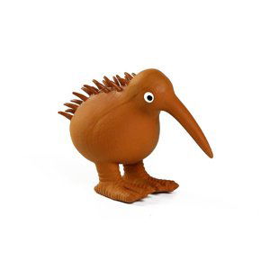 Hračka Kiwi Walker latex kiwi pískací hnědá 11,5cm