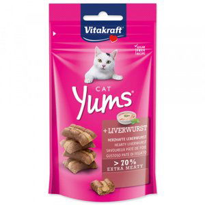 Pochoutka Vitakraft Cat Yums s játrovkou 40g