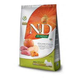 N & D GF Pumpkin DOG Adult Mini Boar & Apple 2,5kg