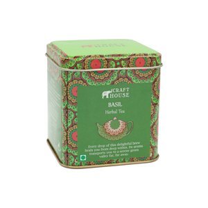Craft House Zelený čaj s Tulsi, 15 sáčků, EXP 3/24 AKCE 1+1