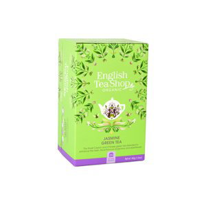 English Tea Shop BIO Zelený čaj s jasmínem a květem bezu, 20 sáčků,