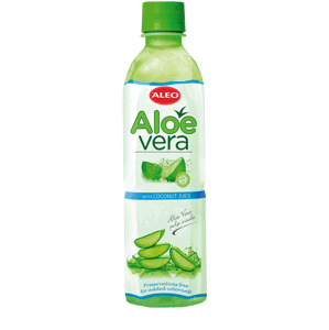 Aleo Aloe Vera drink Kokosová voda, 500 ml,