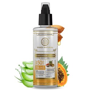 Khadi Natural Pleťový opalovací krém s SPF 50, 100 ml,