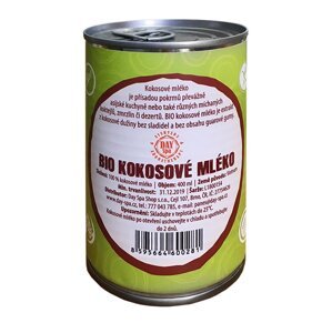 Day Spa BIO Kokosové mléko, 400 ml,