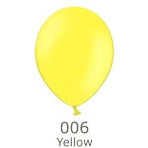 Balónek žlutý průměr 27 cm BELBAL latexové vysoce kvalitní