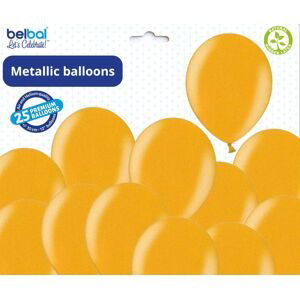 Balónek zlatý metalický 060 - 50 ks Belbal Balónek zlatý metalický 060 - 50 ks Belbal