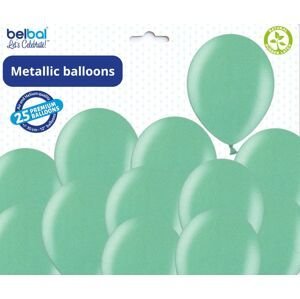 Balónek zelený metalický 063 - 50 ks - Belbal Balónek zelený metalický 063 - 50 ks - Belbal