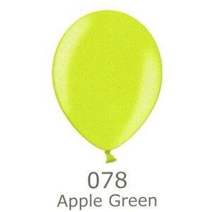 Balónek světle zelený metalický 078 Belbal Balónek světle zelený metalický 078 Belbal