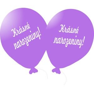 Balónek světle fialový Krásné narozeniny! Balonky.cz Balónek světle fialový Krásné narozeniny! Balonky.cz